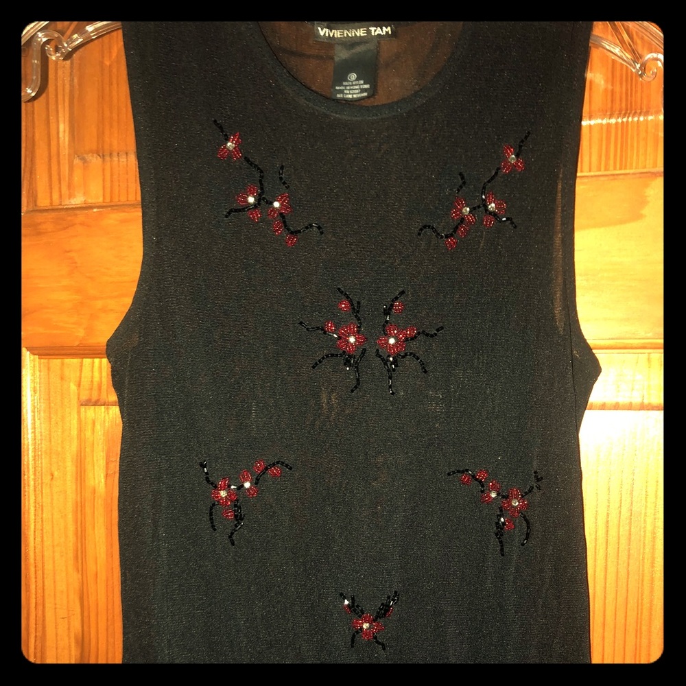 Vivienne Tam sleeveless dress top